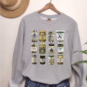 Oversized Pickle Sweatshirt